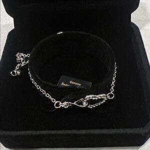 Swarovski Silver Chain Bracelet